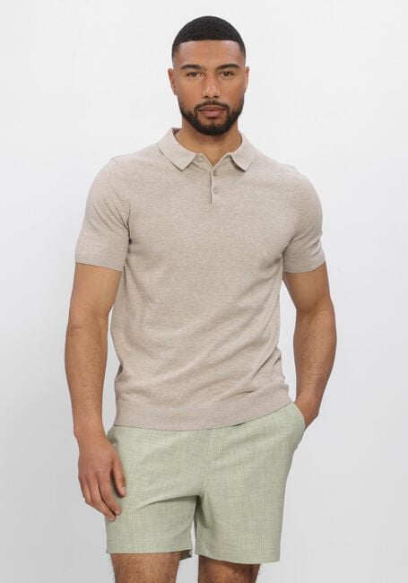Beige SAINT STEVE Polo-Shirt CHRIS - large