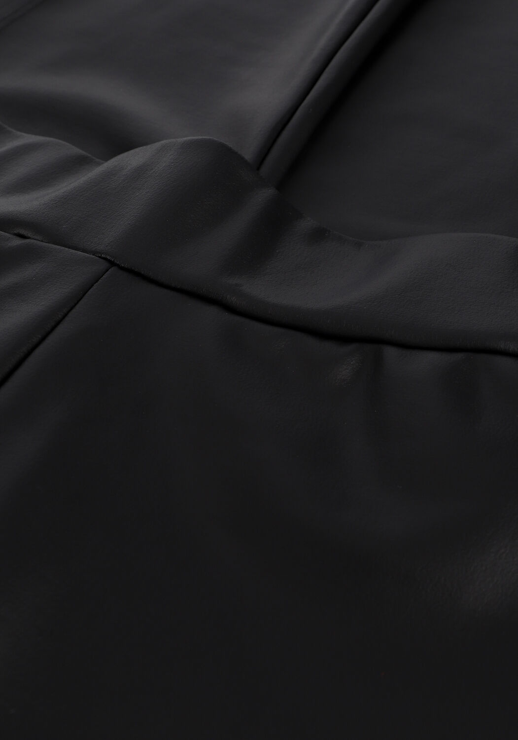 Schwarze 10DAYS Legging LEATHERLOOK LEGGINGS ZIPPER - large