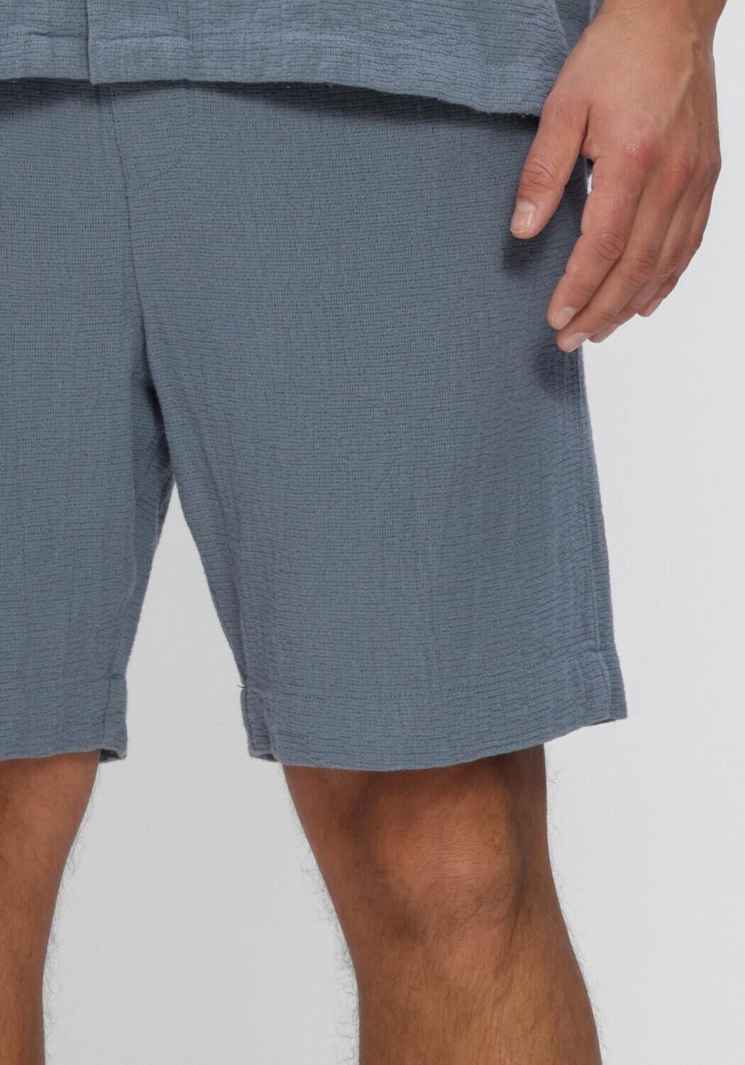 Blaue SELECTED MEN Hosen SLHREGCAL SHORTS - large