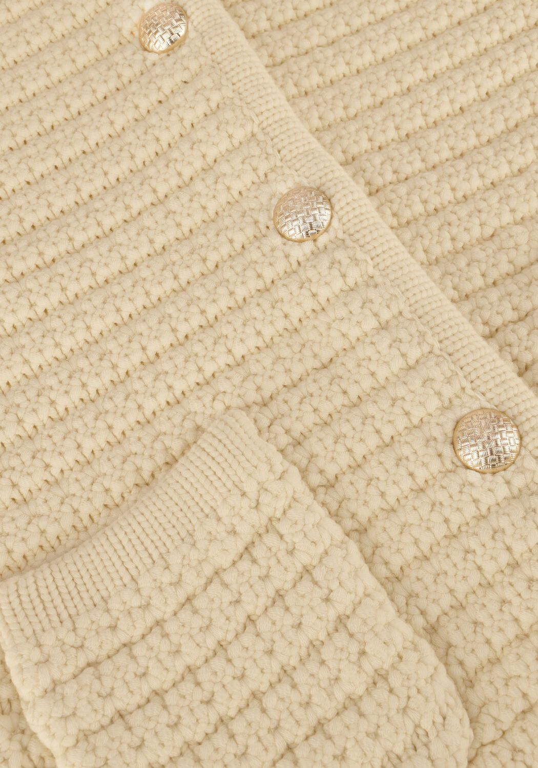 Ecru JANICE Strickjacke JIMM - large