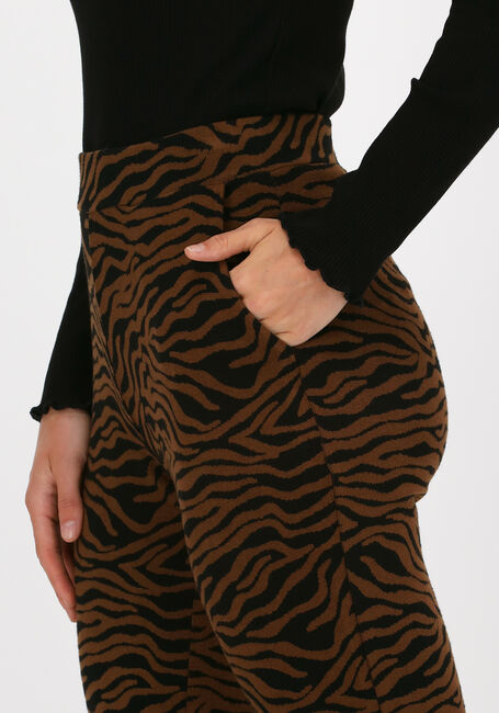 Braune MODSTRÖM Schlaghose MING PANTS - large