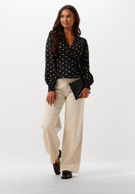 Schwarze NEO NOIR Blusen MERRY RETRO DOT BLOUSE - large
