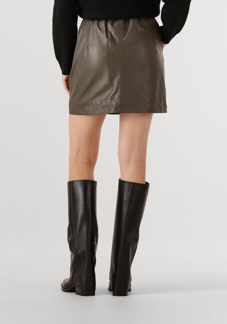 Braune STUDIO AR Minirock LAIN SHEEP SOFT WAXED - large