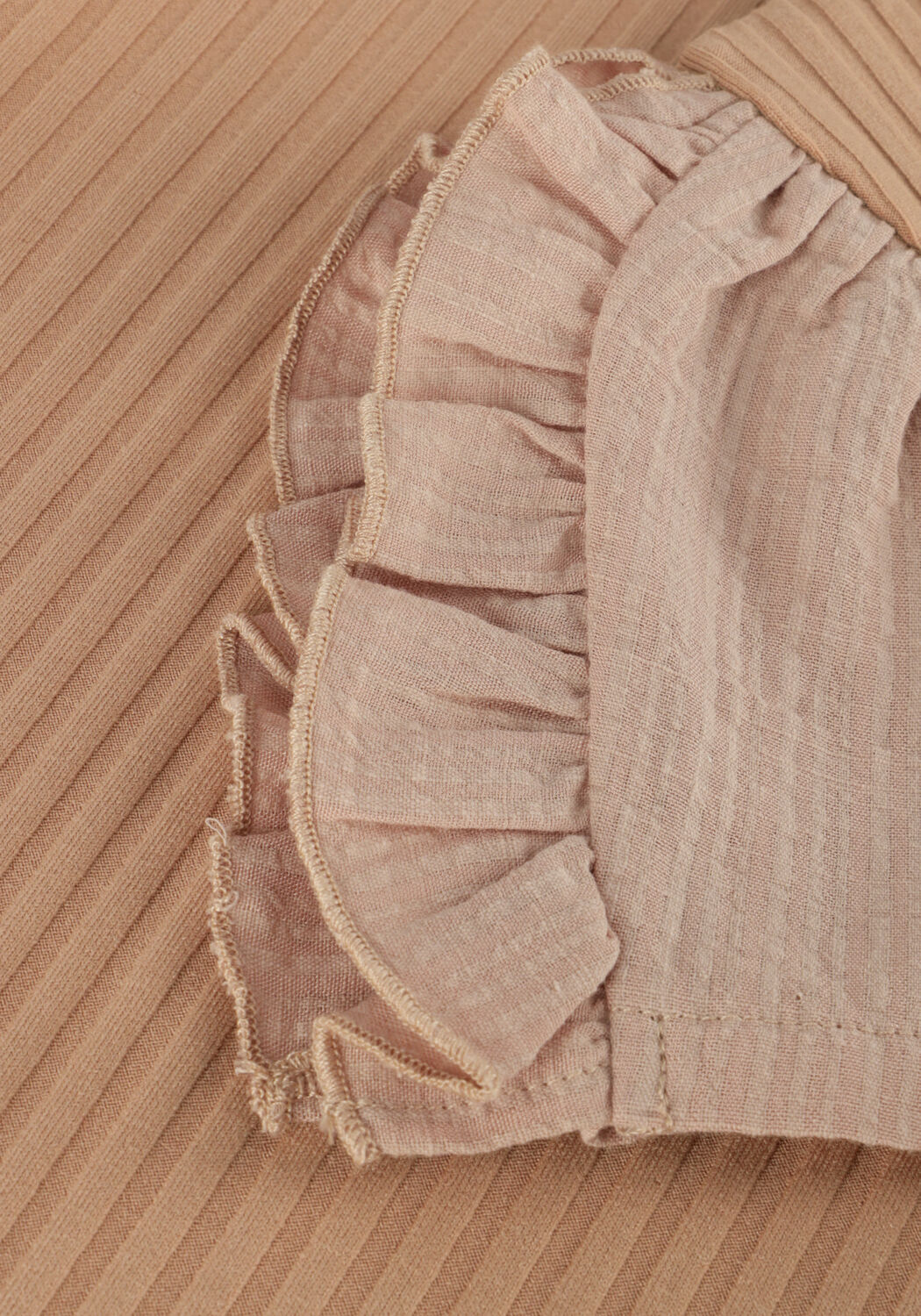 Sand NONO T-shirt KATHLEEN TSHIRT WITH FANCY CONTRAST SLEEVES - large