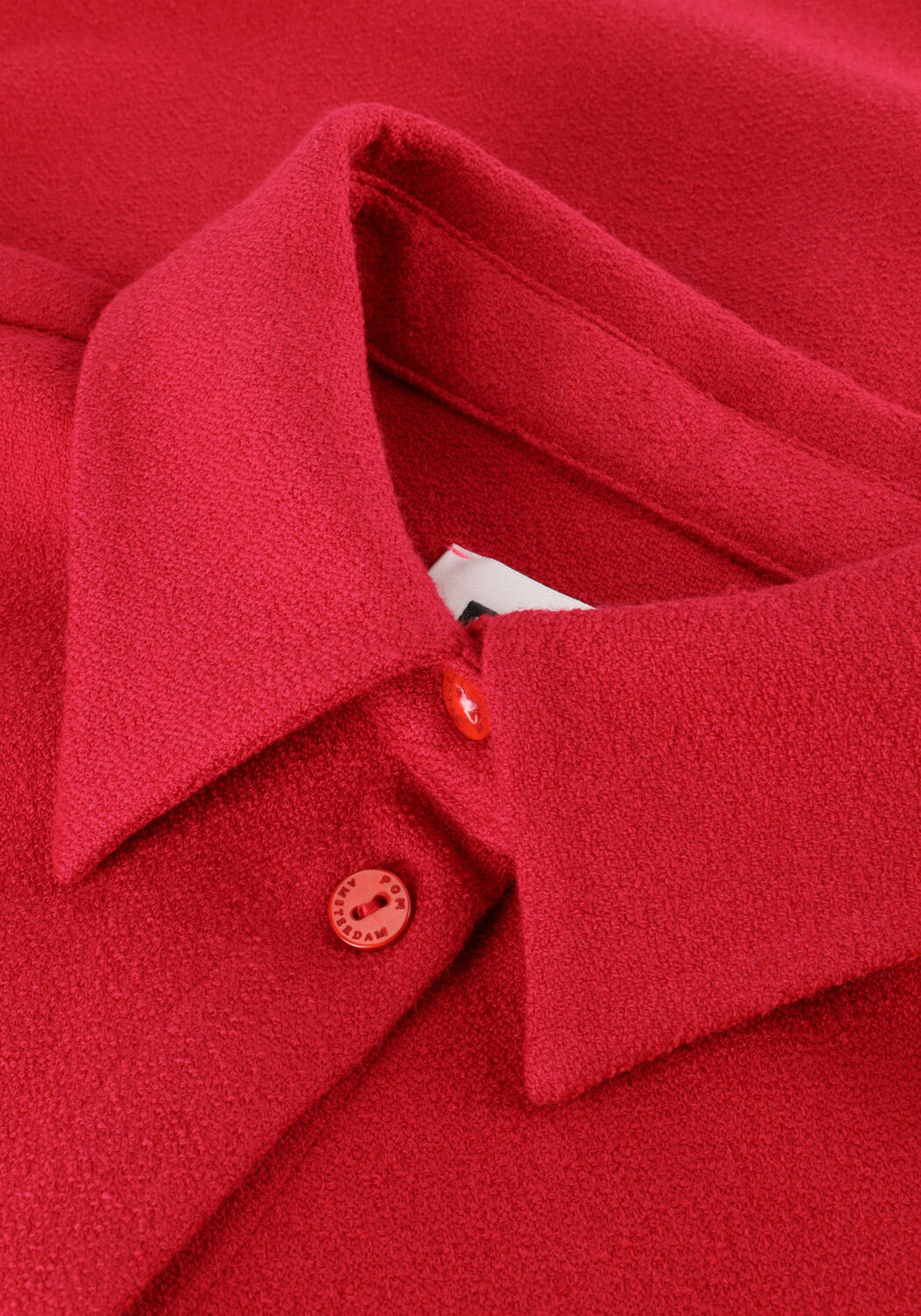 Rote POM AMSTERDAM Blusen BLOUSE - CHILI RED - large