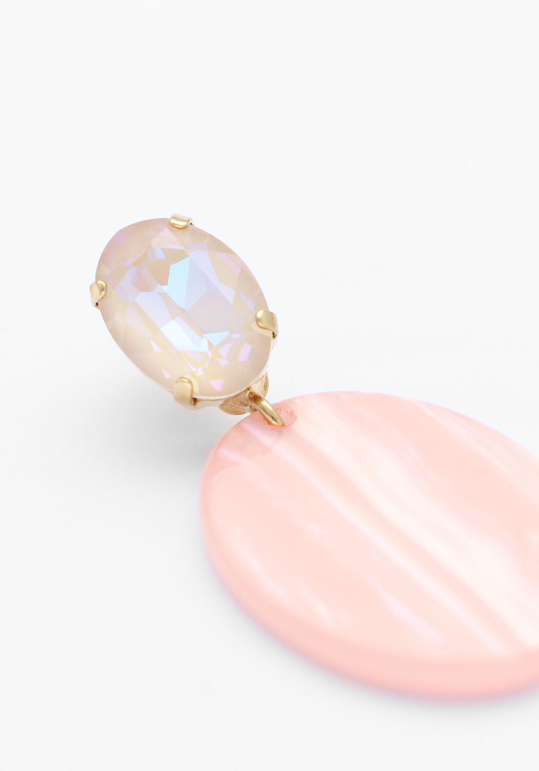 Hell-Pink LOTT. GIOIELLI Ohrringe CLOSED OVAL S - large