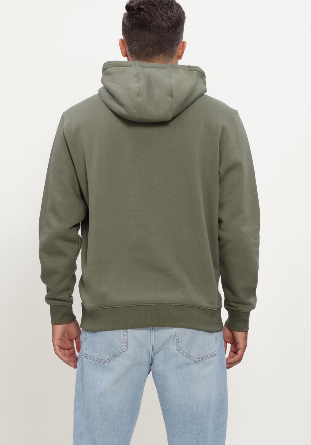 Olive TOMMY JEANS Sweatshirt TJM REG S FLAG HOODIE EXT - large