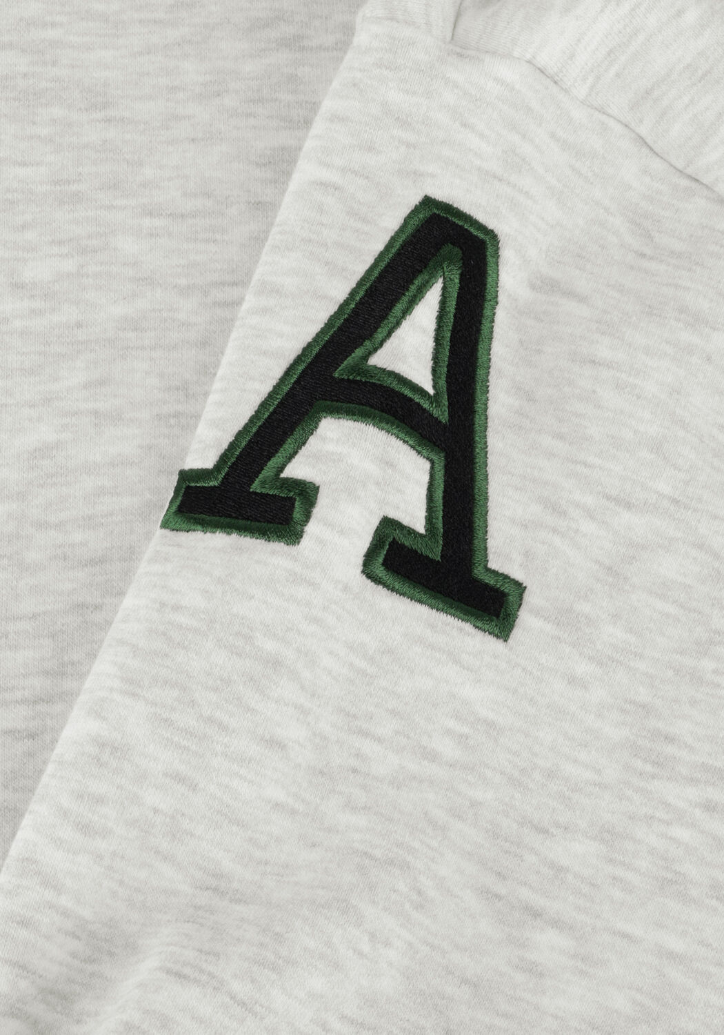 Graue ALIX MINI Sweatshirt KIDS KNITTED PATCH SWEATER - large