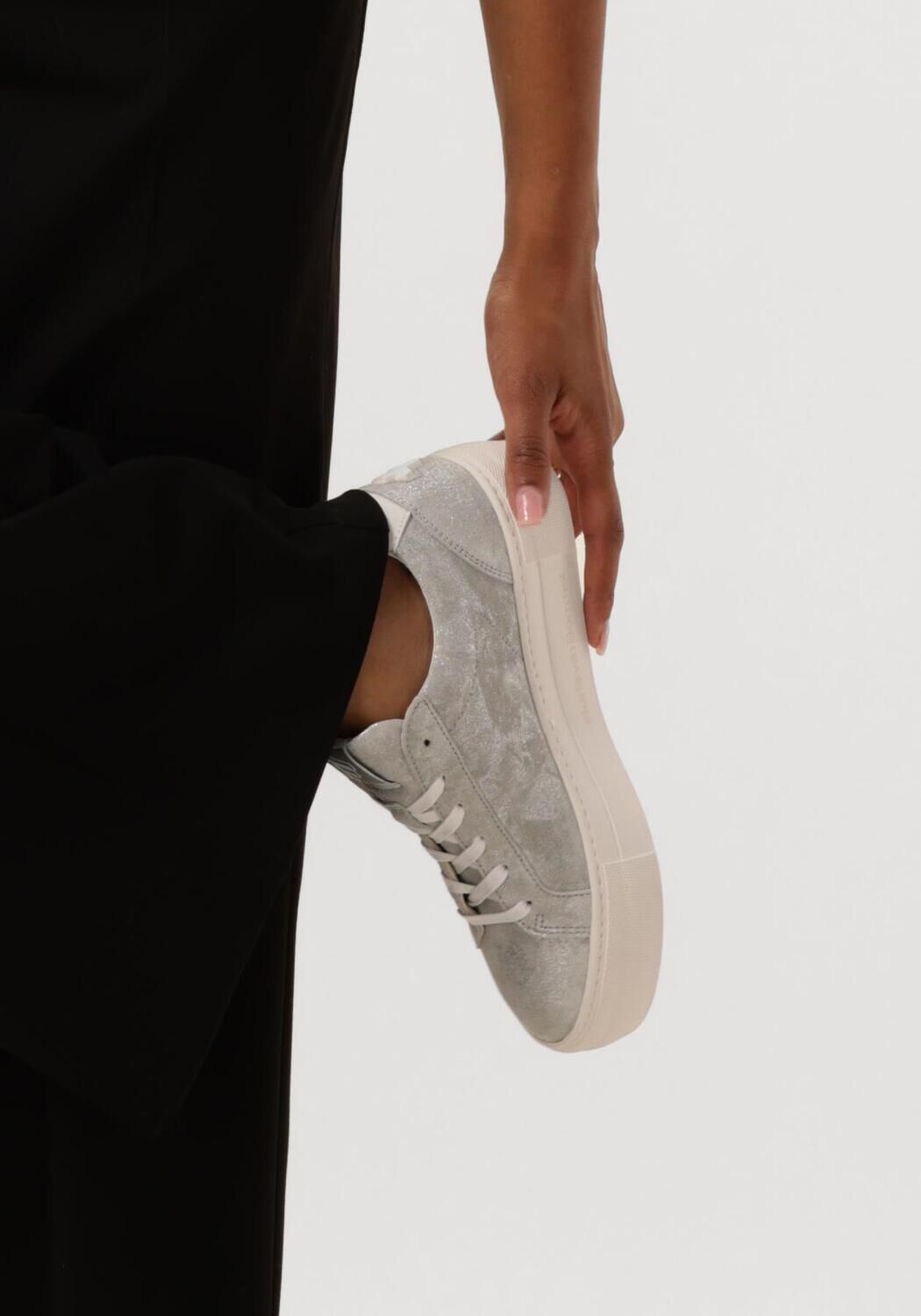 Silberne FLORIS VAN BOMMEL Sneaker Low SFW-10059 - large