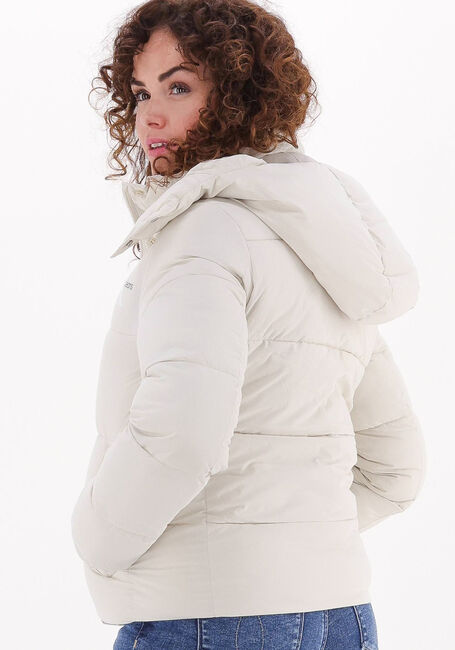 Weiße CALVIN KLEIN Wattierte Jack MW NON-DOWN SHORT PUFFER - large