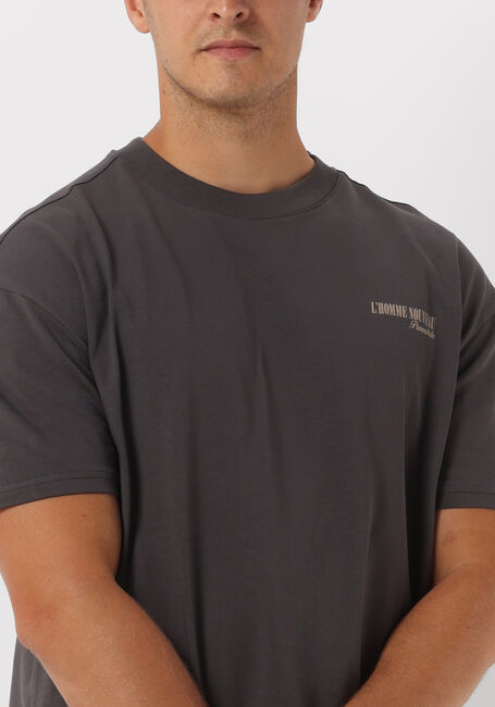 Graue PUREWHITE T-shirt T-SHIRT WITH CHEST PRINT AND BACK ARTWORK - large