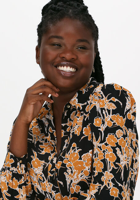 Mehrfarbige/Bunte FREEBIRD Midikleid HARPER PUFF LS - large