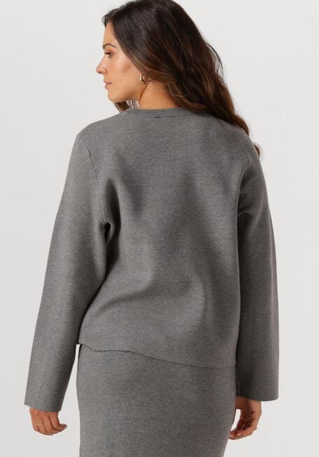 Graue OBJECT Pullover OBJREYNARD O-NECK PULLOVER - large