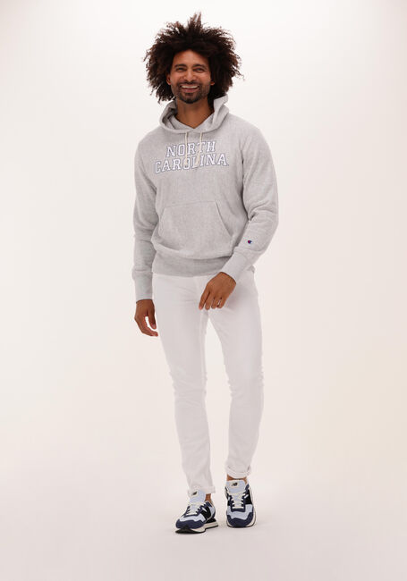 Graue CHAMPION Sweatshirt HOODED SWEATSHIRT 218030 - large