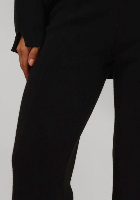Schwarze RESORT FINEST Hose KNITTED PANTS - large