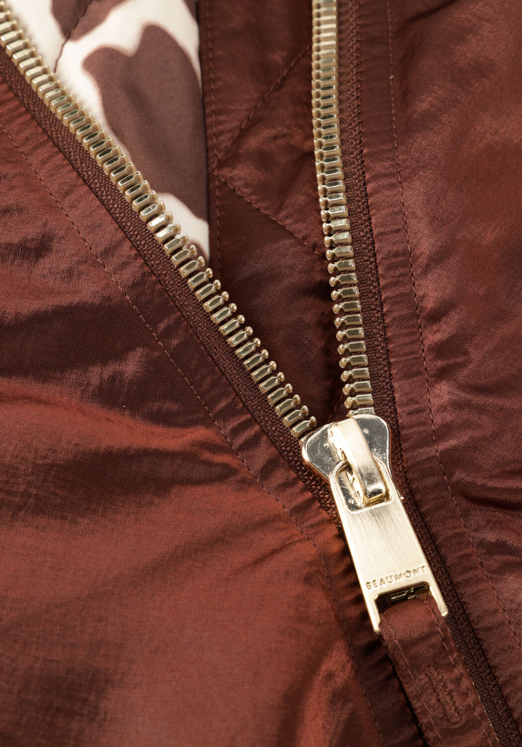Braune BEAUMONT Jack HADY BOMBER - large