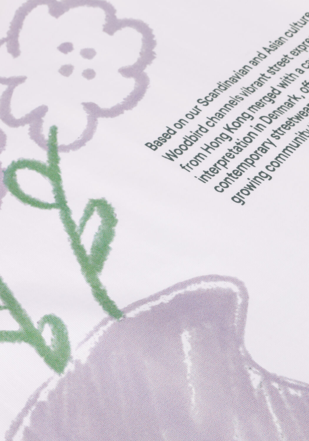 Wei&szlig;e WOODBIRD T-shirt WBBANE CRAY TEE - large