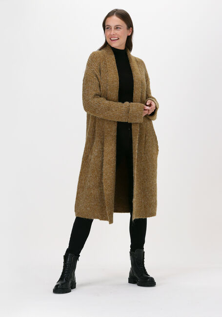 Goldfarbene CIRCLE OF TRUST Strickjacke GINA KNIT - large