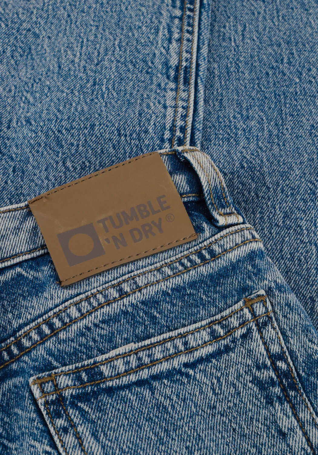 Blaue TUMBLE 'N DRY Mom jeans JASMINE WIDE - large