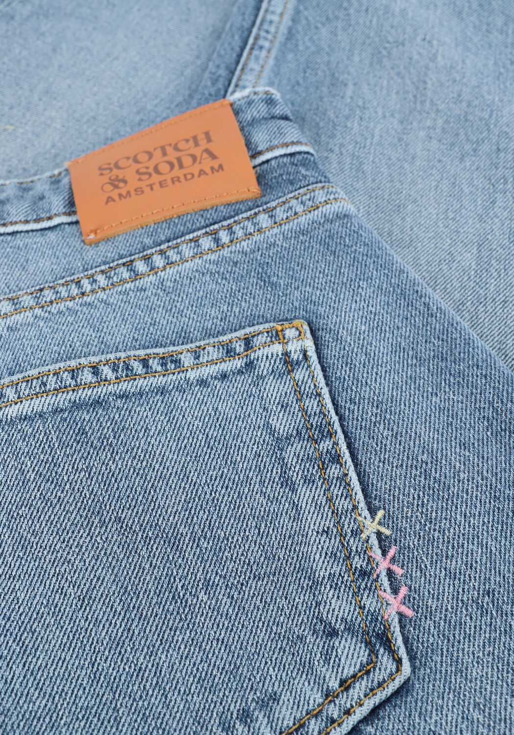 Mehrfarbige/Bunte SCOTCH & SODA Slim fit jeans THE KEEPER SLIM JEANS WITH REC - large