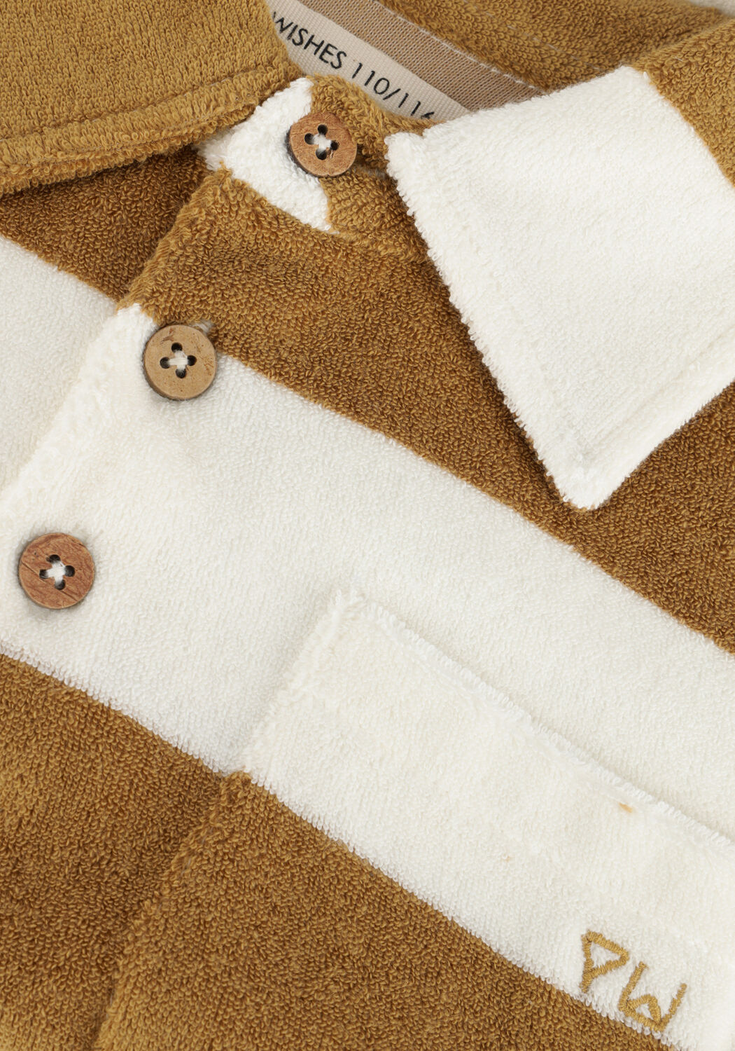 Braune YOUR WISHES Polo-Shirt KENNY TOWEL - large