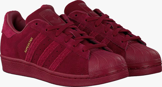 Rote ADIDAS Sneaker low SUPERSTAR J - large