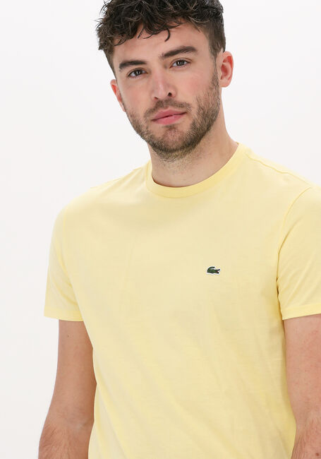 Gelbe LACOSTE T-shirt 1HT1 MENS TEE-SHIRT 12 - large