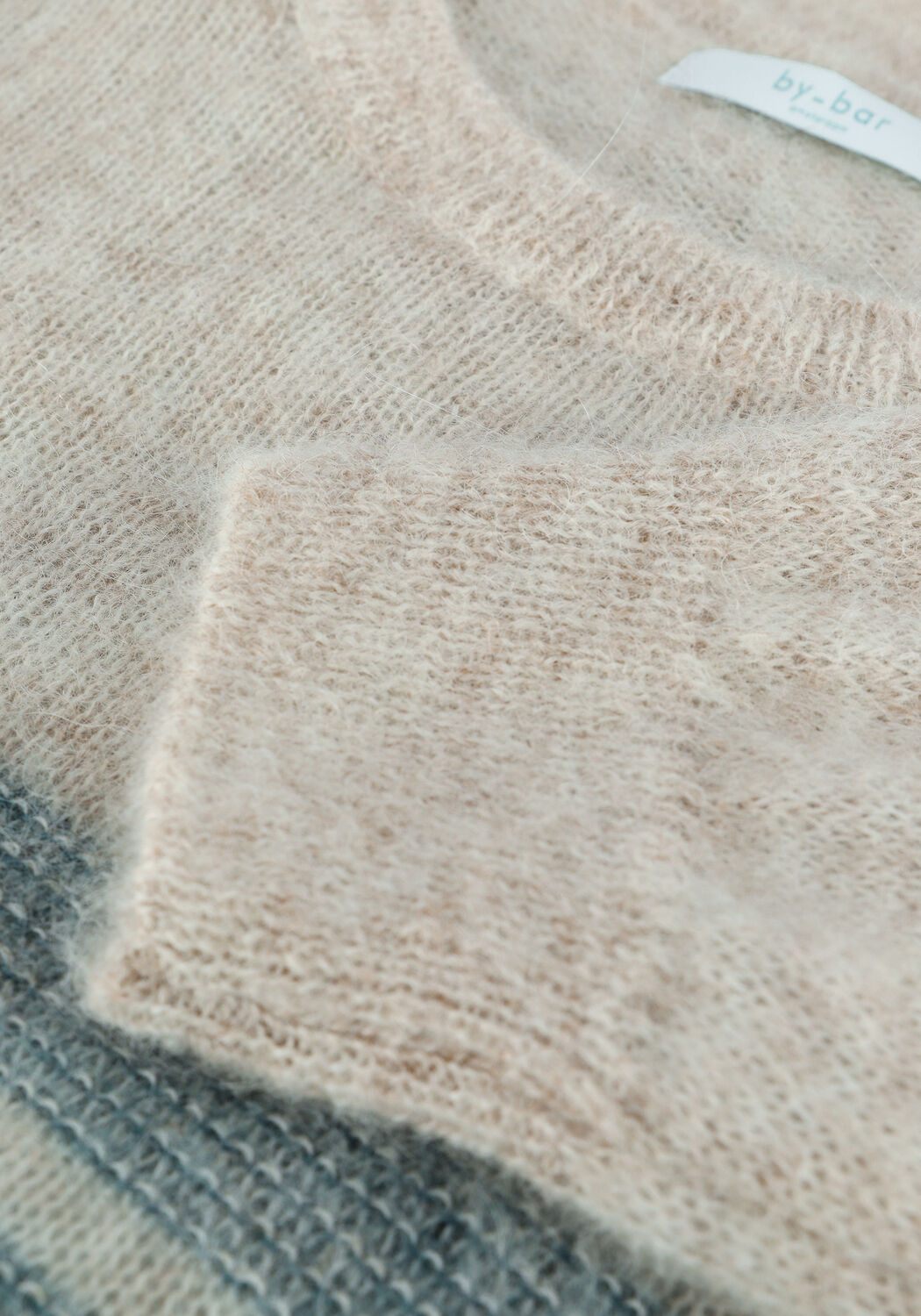 Ecru BY-BAR Pullover LIZ STRIPE PULLOVER - large