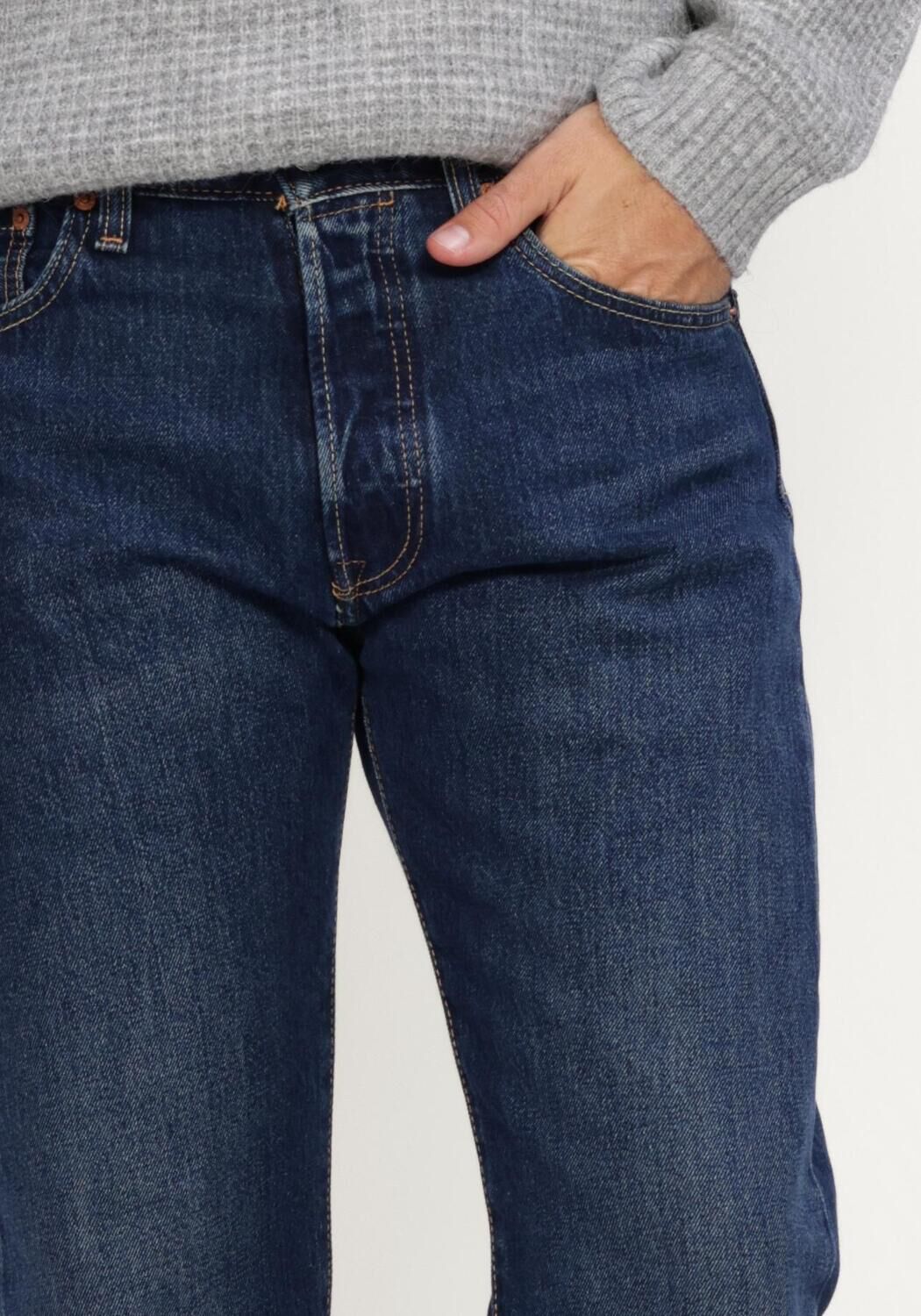 Blaue LEVI'S Straight leg jeans 501 LEVIS ORIGINAL FIT - large