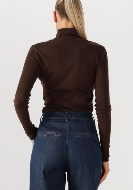 Braune GESTUZ Rollkragenpullover GZNINIA WOOL ROLLNECK - large