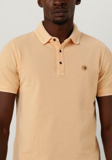 Orangene CAST IRON Polo-Shirt SHORT SLEEVE POLO INJECTED COTTON PIQUE - large