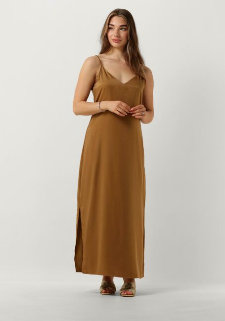 Braune MY ESSENTIAL WARDROBE Maxikleid ESTELLEMW STRAP LONG DRESS - large