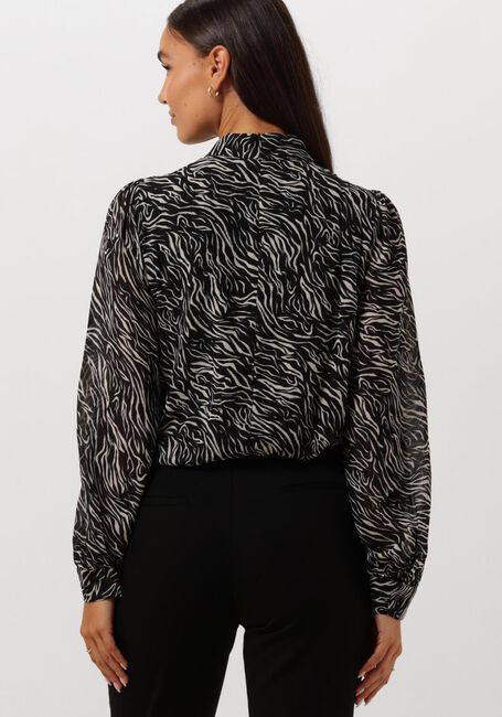 Braune OBJECT Blusen OBJMILA L/S HIGH NECK TOP NOOS - large
