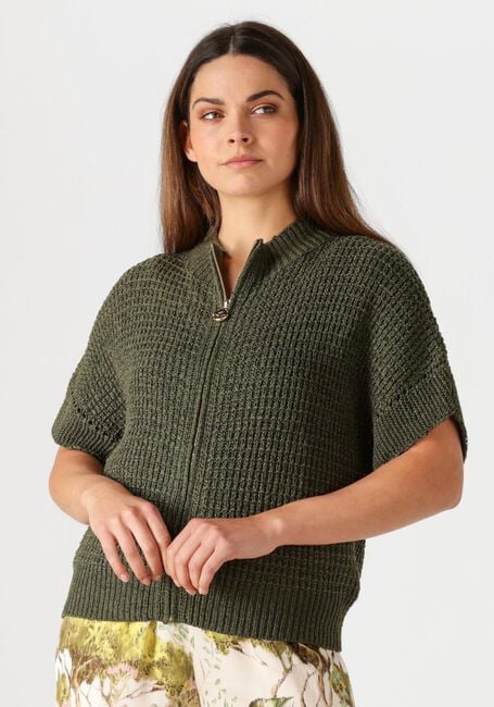 Grüne CAROLINE BISS Strickjacke 1242 - large