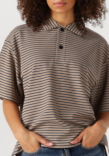 Braune SECOND FEMALE T-shirt NORMAN SS POLO - large