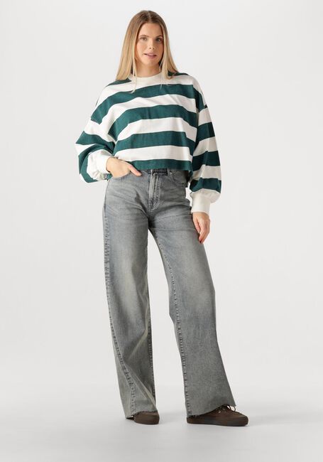 Grüne CATWALK JUNKIE Pullover & Cardigans OVERSIZED STRIPED LONG SLEEVE - large
