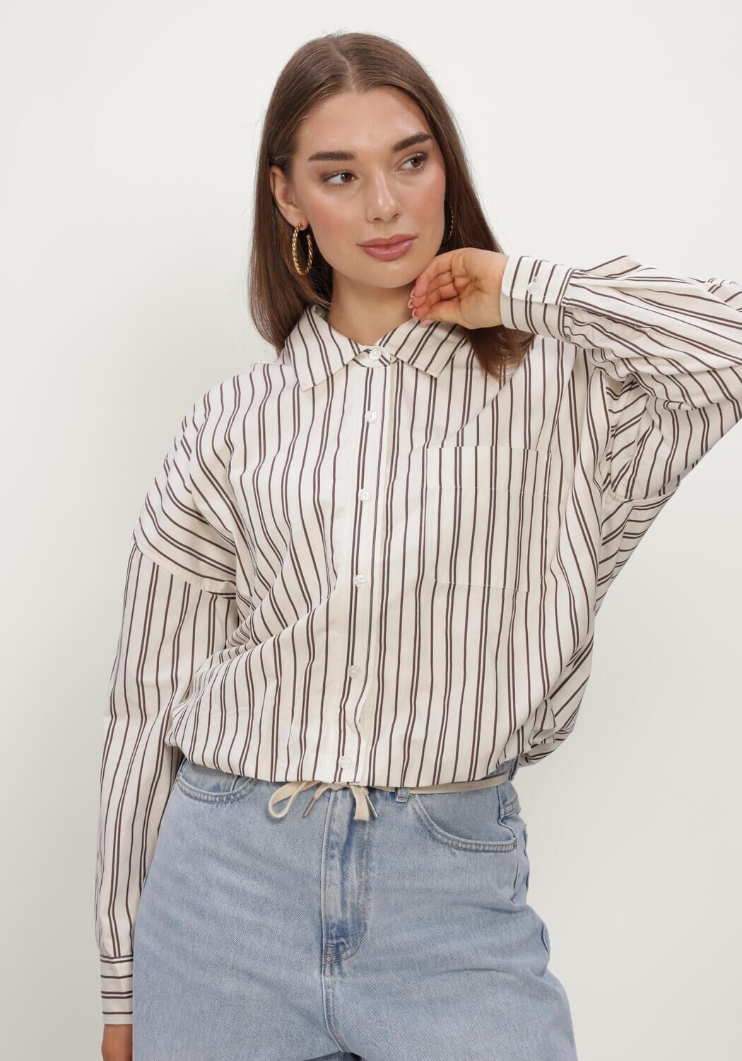 Nicht-gerade weiss CATWALK JUNKIE Blusen TUCK IN BLOUSE - large