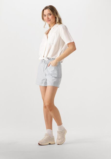 Hellblau TOMMY JEANS Kurze Hose TJW COTTON LINEN SHORT - large