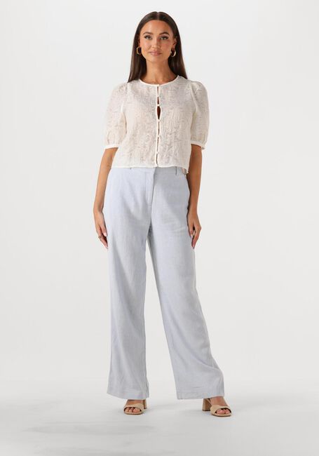 Hellblau MSCH COPENHAGEN Hose MSCHPENNIE GINIA HW PANTS - large
