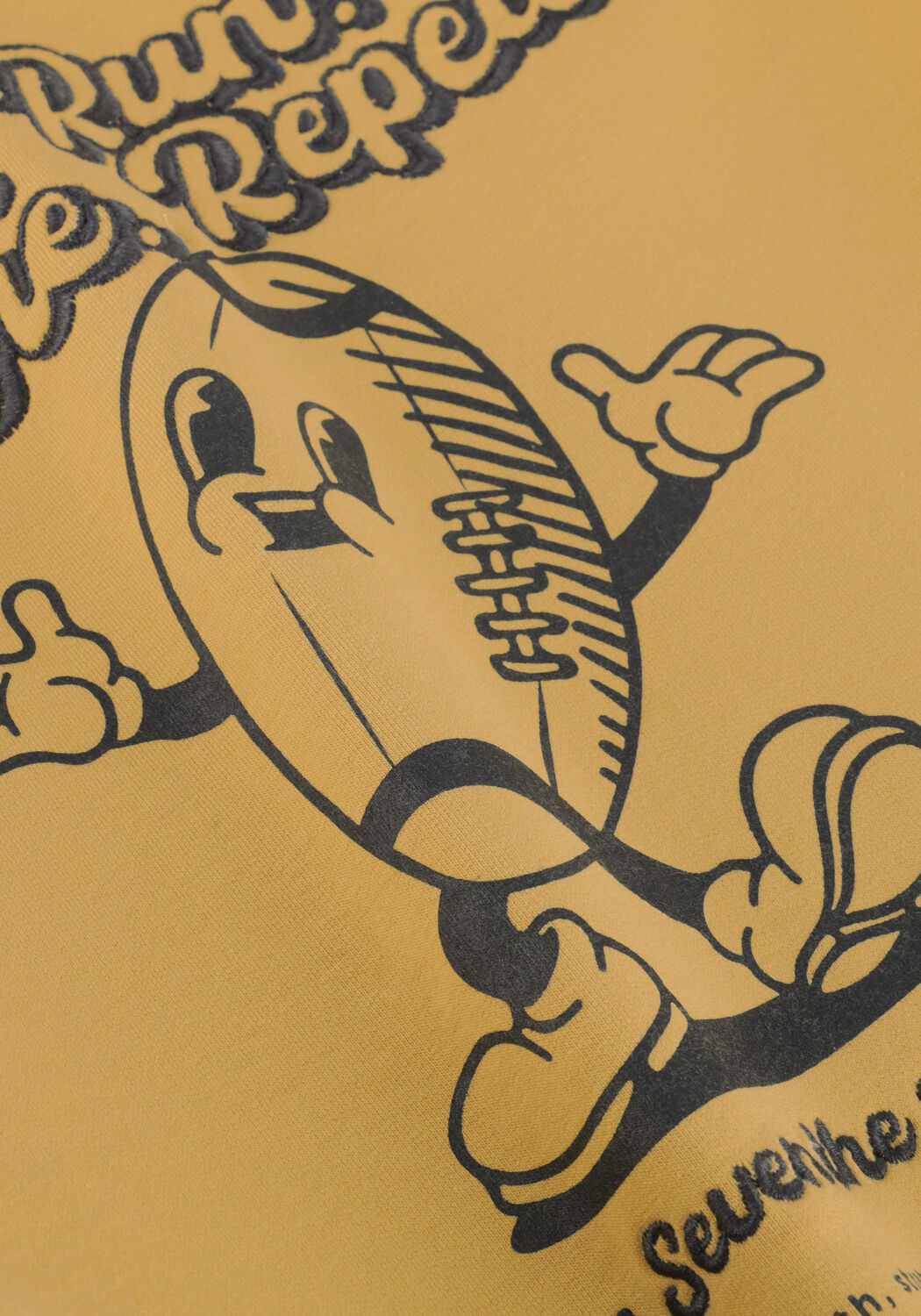 Ocker DAILY7 Sweatshirt OVERSIZED SWEATER RETRO PRINT - large