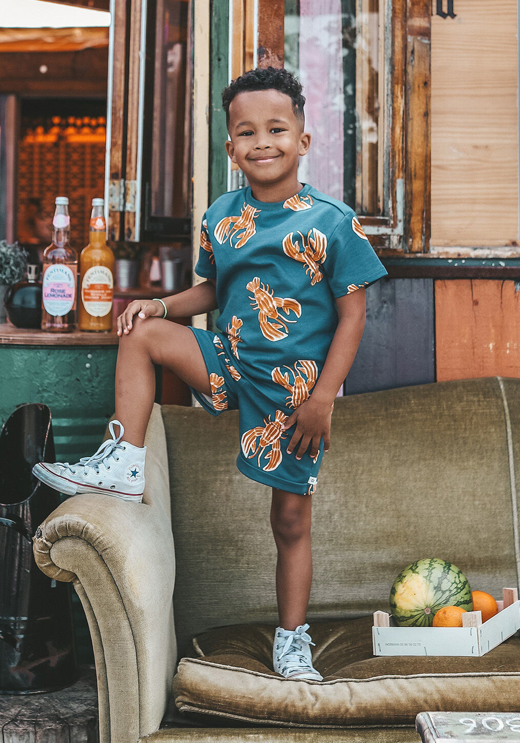 Dunkelblau YOUR WISHES T-shirt LANGOSTA RELAXED TEE - large