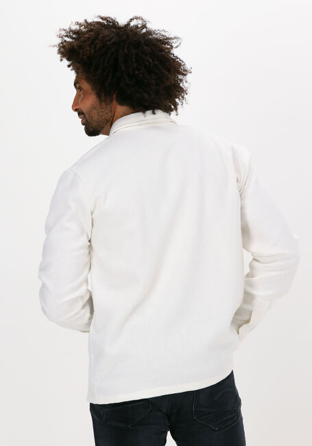 Nicht-gerade weiss BLS HAFNIA Casual-Oberhemd OVERSHIRT ZIP - large