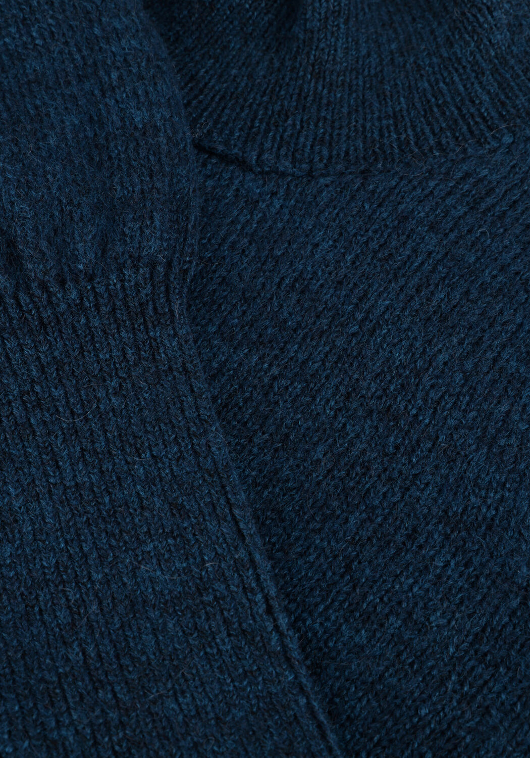 Blaue JANSEN AMSTERDAM Pullover HK186 TRUI AUDRY - large