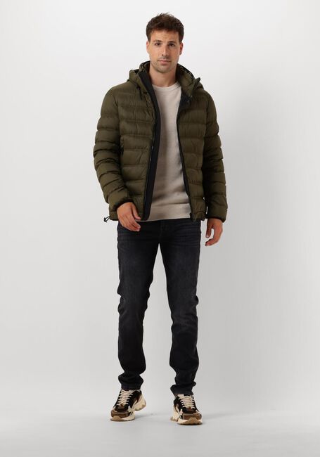Beige TOMMY HILFIGER Pullover REFINED STRUCTURE CR - large