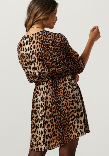 Braune CATWALK JUNKIE Minikleid DR LEOPARD - large