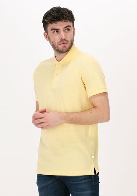 Gelbe SELECTED HOMME Polo-Shirt SLHNEO SS POLO S - large