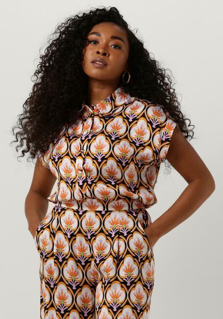 Mehrfarbige/Bunte IDANO Blusen ALEXY - large