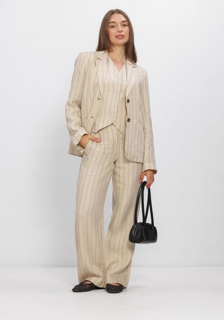 Sand MSCH COPENHAGEN Blazers MSCHCLARITTE LOOSE BLAZER STP - large