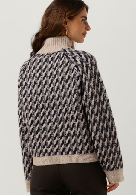 Sand OBJECT Pullover LIDA L/S KNIT PULLOVER 123 - large