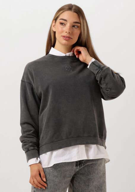 Dunkelgrau MY ESSENTIAL WARDROBE Pullover DIEGOMW LOGO EMB. SWEAT - large